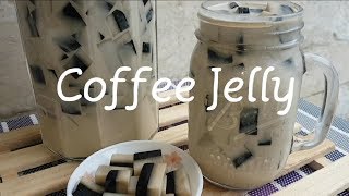 How to make Coffee Jelly  Layered Jelly [upl. by Nilat845]