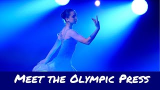 Meet the Olympic Press Maya Bagriantseva on 2022 Olympic Team Event Medals amp Kamila Valieva [upl. by Yedok]