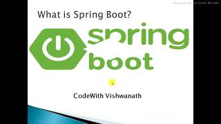 how to start spring boot application in sts  spring boot overview  spring boot classes  spring [upl. by Ahsimat149]