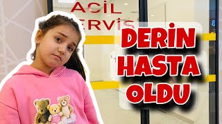 DERİN HASTA OLDU  HASTANEYE GİTTİK [upl. by Hgieleak]