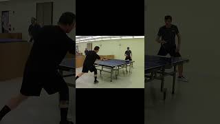 Penhold Forehand Smash Wins Tyler Point vs Tom ATTC Auburn Table Tennis Club shortpips slam [upl. by Ainatnas]