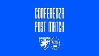 Il post partita di FrosinoneSPAL [upl. by Wescott568]