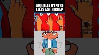 LAQUELLE DENTRE ELLES EST RICHE test questionnaire [upl. by Yednil]