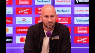 Pressekonferenz mit SK Sturm GrazTrainer Christian Ilzer nach dem Unentschieden bei FK Austria Wien [upl. by Zippel]