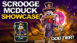 Scrooge McDuck Showcase  Review amp How To Use Him  God Tier  Disney Mirrorverse [upl. by Ynad]