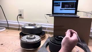 Subwoofer motor testing for polairty [upl. by Ratna]