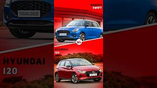 Maruti Swift 😍 Vs Hyundai i20 🤩 Amazing Comparison 🔥 shorts [upl. by Roselani]