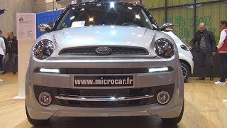 Microcar MGo Premium 2017 Exterior and Interior [upl. by Bellanca]