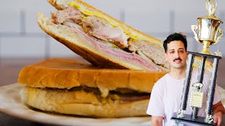 AwardWinning Cuban Sandwich by El Cochinito [upl. by Anotyal]