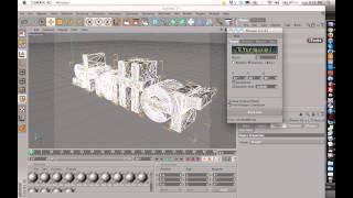 Cinema 4d Thrausi Text Tutorial  Download Link Included [upl. by Annehs39]