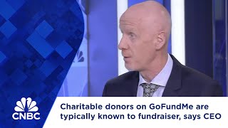 Charitable donors on GoFundMe are typically known to fundraiser says CEO [upl. by Donata]