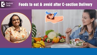 Diet After CSection Food to Eat amp Avoid after Cesarean DeliveryDrMamatha B ReddyDoctors Circle [upl. by Stimson]