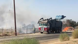 Calimesa fire CAUSED BY A TRASH TRUCK [upl. by Cilka]