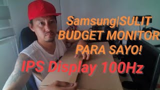 Samsung Essential 24quot IPS 100Hz FHD Monitor  Whats in the box [upl. by Jock]