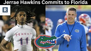 Florida Gators Add BIG SPEED to the Offense  Jerrae Hawkins Commits to Florida [upl. by Animehliw]