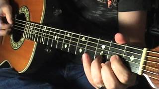 Basic Willie Nelson Style Walk Ups amp Walk Downs Scott Grove Guitar Lesson [upl. by Uund]