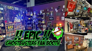 FULL TOUR  GHOSTBUSTERS FAN BOOTH BY WE ARE GHOSTBUSTERS GERMANY  RAYS OCCULT BOOKS  GAMES COM [upl. by Lanae834]