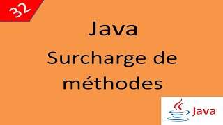 Java Cours 32 درس جافا Surcharge de méthodes [upl. by Nawud]