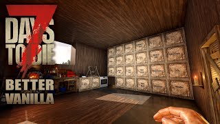 7 Days to Die 047  Ordnung ist das halbe Leben  7d2d Better Vanilla Gameplay Alpha 21 [upl. by Joette]