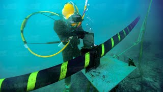 Scary Job of Repairing Million  Cables Underwater [upl. by Weeks]