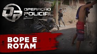 OPERAÇÃO POLICIAL  BOPE E ROTAM [upl. by Topper]