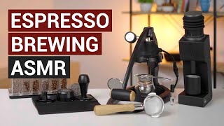 ASMR Espresso Brewing with Flair 58 Lever amp Varia VS3 Coffee Grinder [upl. by Eimoan]