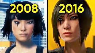 Mirrors Edge Game Evolution 20082016 [upl. by Nason]