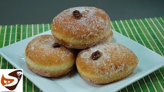 Bomboloni alla nutella sofficissimi e facili da fare  Dolci [upl. by Cirdek132]