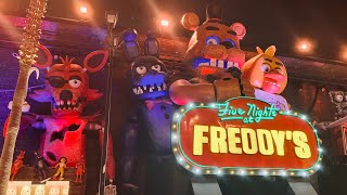 Visiting IRL Five Nights at Freddy’s Pizzeria Attraction [upl. by Woodsum817]