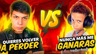 YAIR17 vs TILIN INSANO EL NIÑO VIRAL DE TIKTOK  PVP en FREE FIRE [upl. by Rolyks]