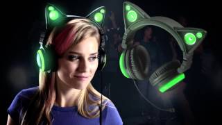 Cat Ears Headphones at Brookstone [upl. by Oinafipe]