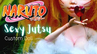 Naruto Inspired Custom OOAK Doll Repaint [upl. by Eyla]