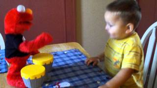 Baby Bryson playing amp dancing with singing Elmo So cute amp funny [upl. by Sherill]