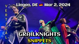 Grailknights  Snippets Alter Schlachthof Lingen DE 🇩🇪 March 2 2024 [upl. by Jens]