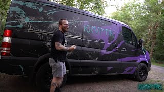 Kryptik Trading Card Game Van Tour  Oregon [upl. by Nedry645]