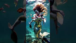 The mermaid mermaid performance is wonderful underwater photography [upl. by Newman]