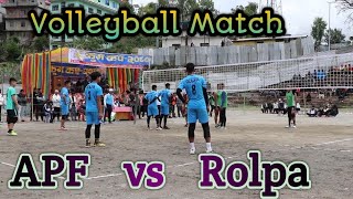 Volleyball Match Rolpa vs APF 2023 Part2 रोल्पा vs एपीएफ [upl. by Ablem993]