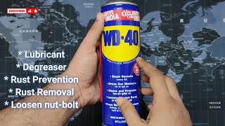 WD 40  WD40  wd 40 uses  wd 40 spray  Complete Details explained [upl. by Ahlgren]