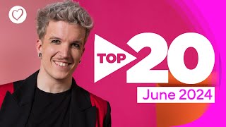 Eurovision Top 20 Most Watched June 2024  UnitedByMusic [upl. by Yruam]