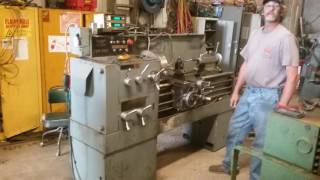 14quot x 40quot Toolmex Engine Lathe w DRO [upl. by Enelyak]