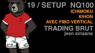 19 SETUP TRADING BRUT ICHIMOKU KIHON AVEC FIBO VERTICAL TRADING BRUT par JEAN SINSANS [upl. by Frieder]