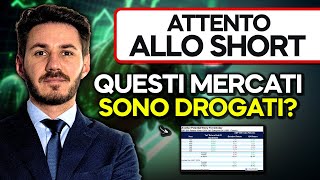 MERCATI DROGATI attenzione agli short questi dati parlano chiaro [upl. by Adner]