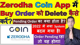 How To Cancel Order In Zerodha Coin  How Do I Cancel A SIP Coin Order  Coin Zerodha [upl. by Reyotal500]