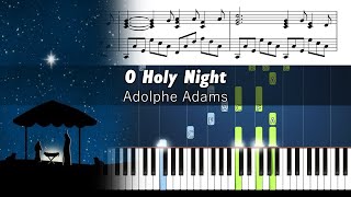 O Holy Night  Piano Tutorial with Sheet Music [upl. by Romulus]