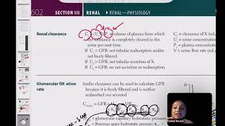 Glomerular Filtration Rate and Renal Clearance [upl. by Cohl]