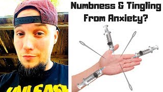 Numbness amp Tingling Symptoms Caused by Anxiety FINALLY EXPLAINED [upl. by Shwalb]