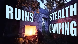 Stealth Camping in 1870s Mansion Ruins [upl. by Mcneely]