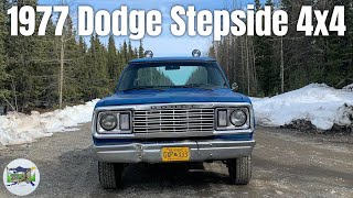 1977 Dodge W100 Stepside [upl. by Hewet]