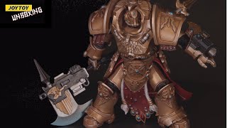 ALLARUS CUSTODIAN JT3921 ADEPTUS CUSTODES JOYTOY Warhammer 40K figure Osyr Archimaxes review [upl. by Nylanna]