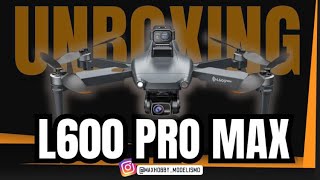 NOVO Drone LYZRC L600 PRO MAX  UNBOXING DETALHADO EM PTBR [upl. by Pavkovic258]